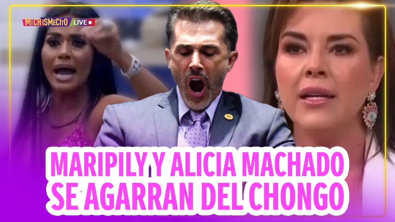 Maripily y Alicia Machado se agarran del chongo / MICHISMECITO