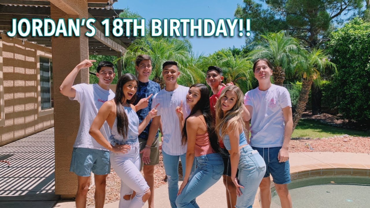 celebrating jordan’s 18th birthday!