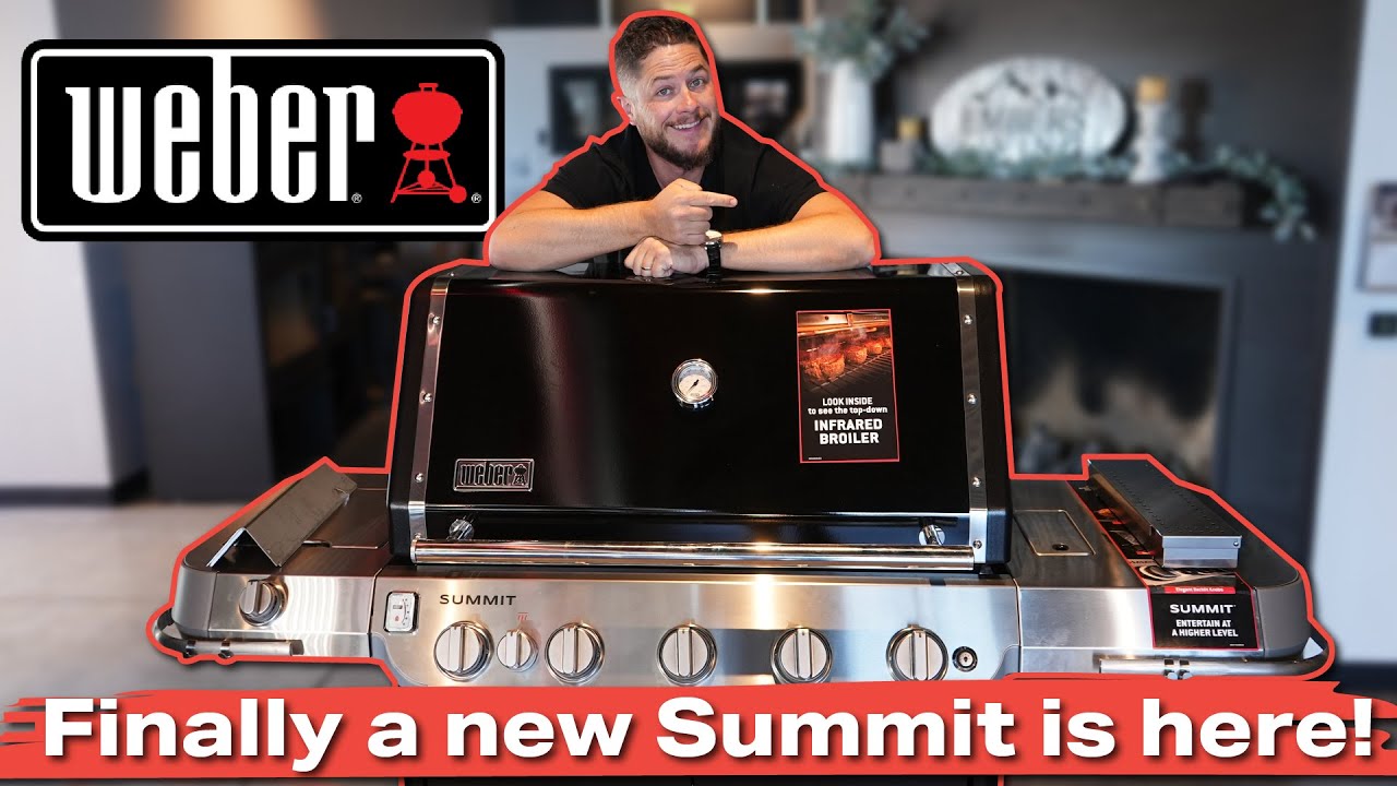 Обзор НОВОГО газового гриля Weber Summit 2024 года!! (Стоит ли оно того?!?)