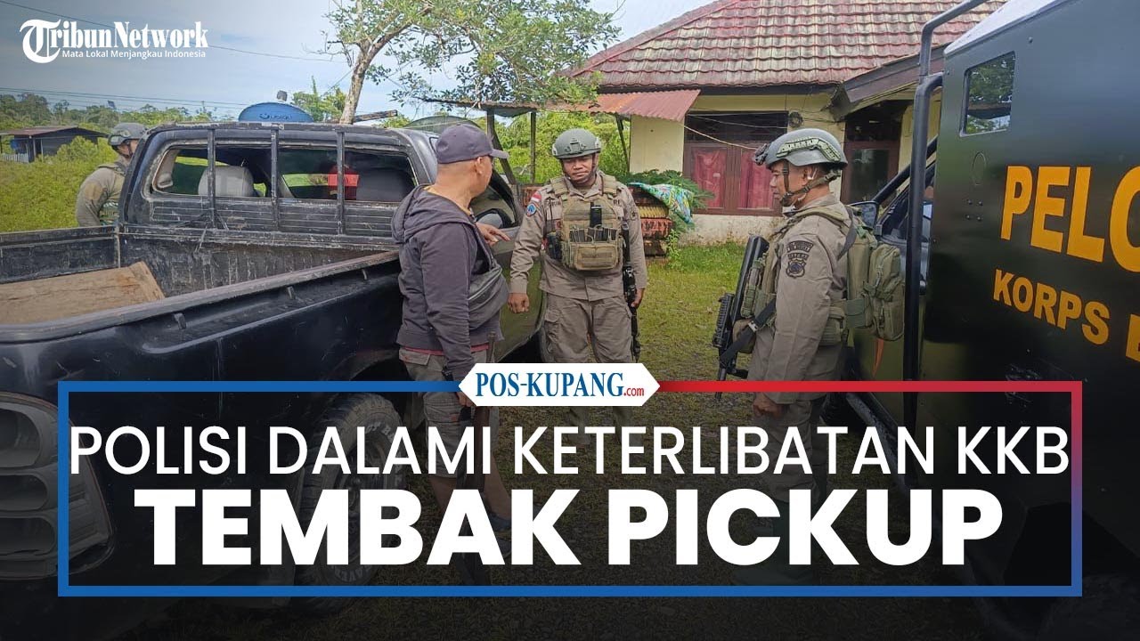 Polisi Dalami Keterlibatan KKB terkait Mobil Pickup Ditembak OTK di Yahukimo