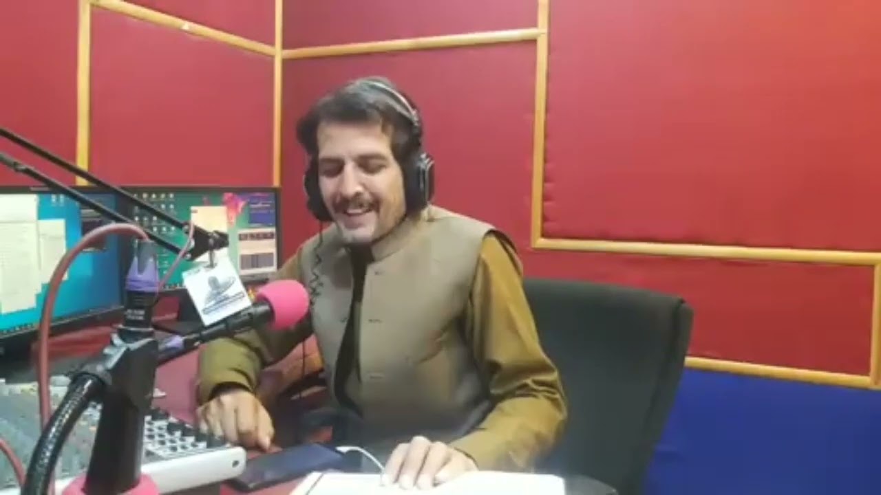 Radio pegham 97،4 mardan new poitre 2022 guzl arshed jan shakhkar..Sagar jan guzl chape chape