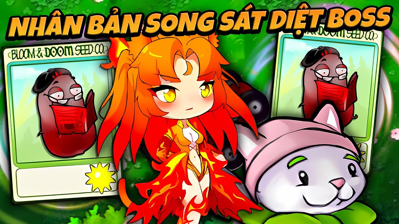 PVZ FUSION FANMADE - COPY NHÂN BẢN SONG SÁT DIỆT BOSS GACHA LUYỆN NGỤC