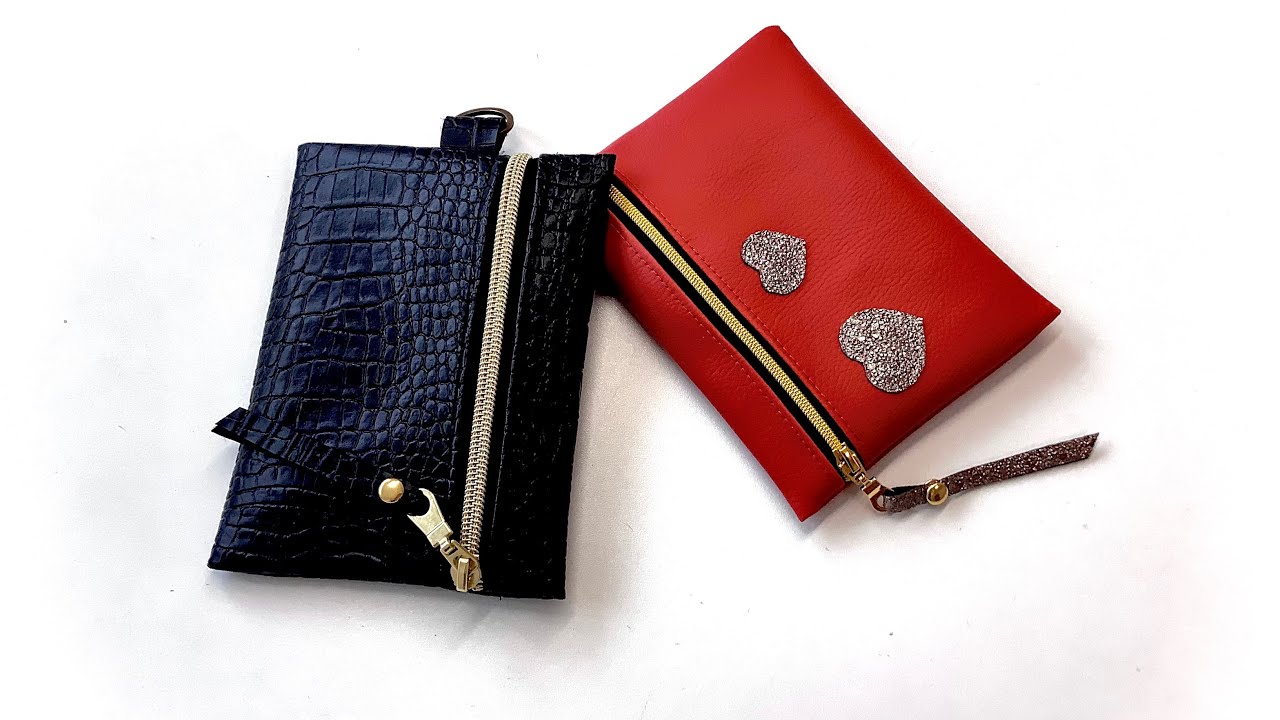 Coudre une pochette simple facile et rapide⭐️couture Madalena🪷