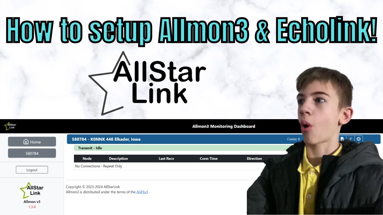 How To Configure Allmon3 & Echolink on ASL3! Part 2