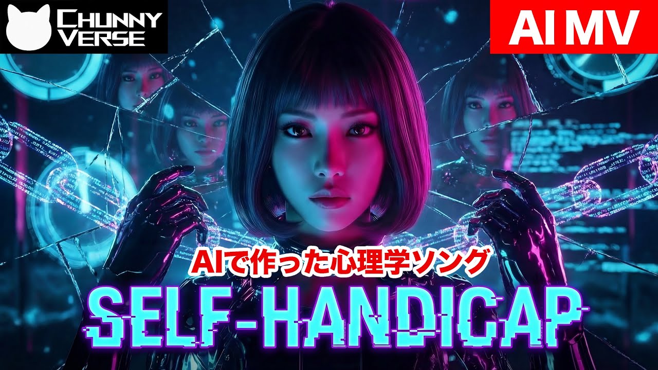 [AI MV] AIで作った心理学MV『 SELF-HANDICAP (セルフ・ハンディキャップ)』