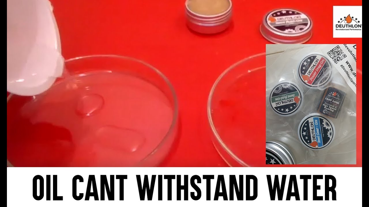 DO NOT USE OIL FOR FISHING REEL! Why Deuthlon invented semi fluid grease?