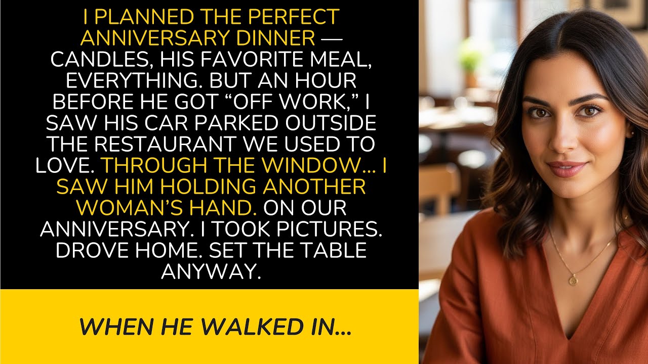 On Our Anniversary, He Said He Was Working… Then I Saw My Husband Holding Another Woman’s Hand.