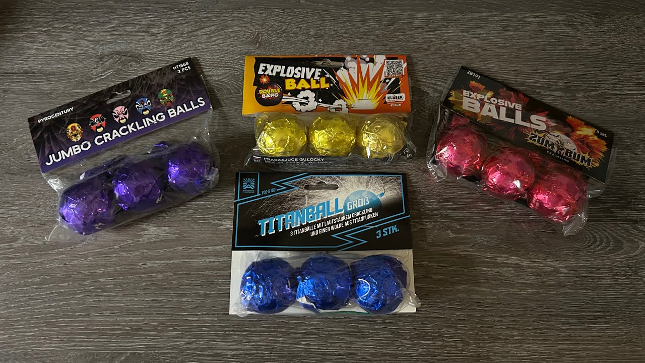 CRACKLING BALLS TEST | KNATTERBALL VERGLEICH 2025 