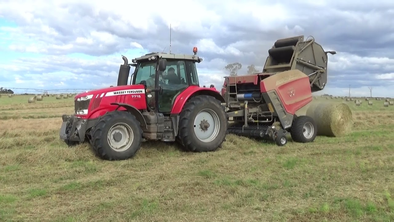 Melton Vale Grass Straw Baling Part 1