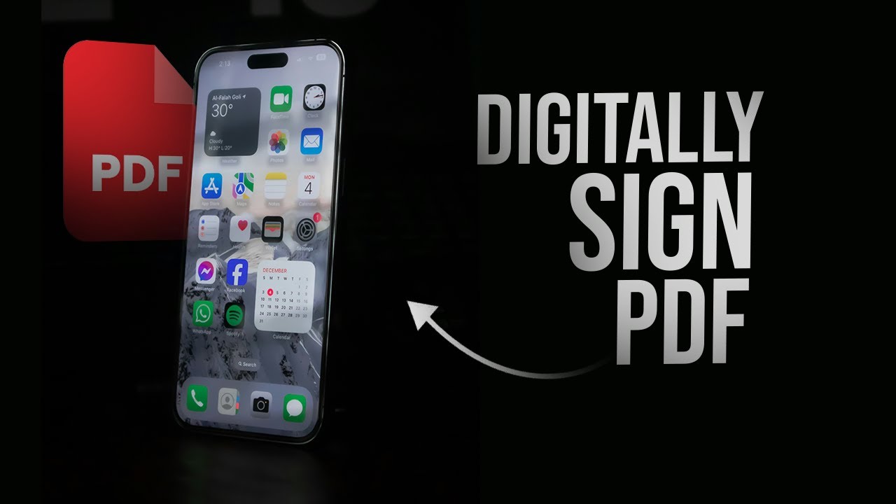 Как подписать PDF-документ цифровой подписью на iPhone (инструкция)