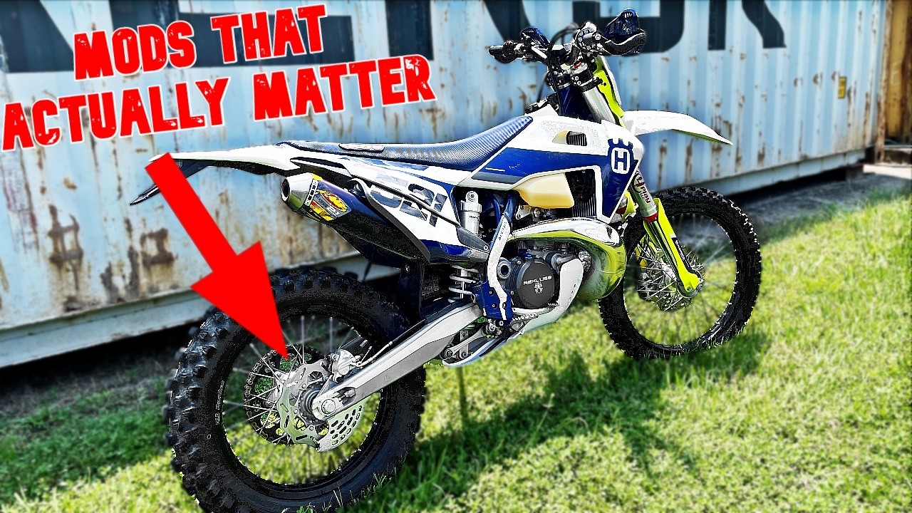 Mods That Matter | Aftermarket Exhaust Swap | 2021 Husqvarna TE300i