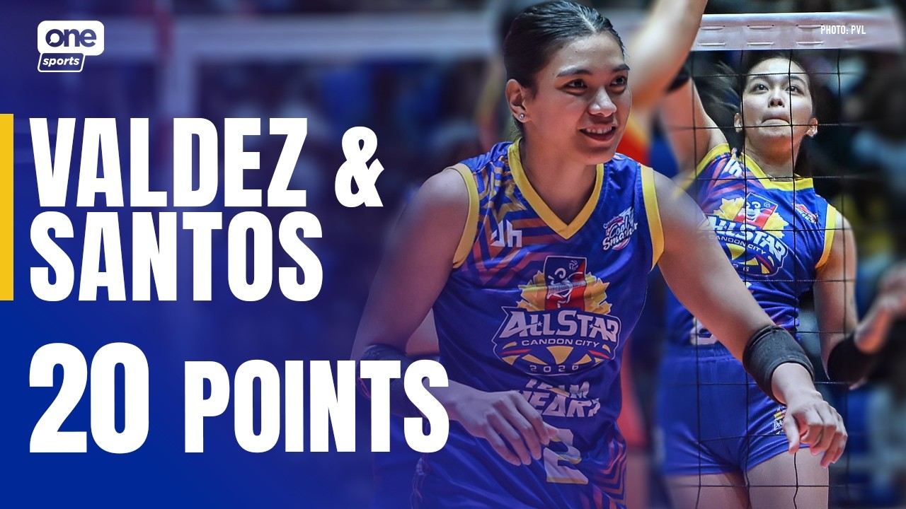 Valdez, Santos DROP 20 PTS in Team Heart&rsquo;s All-Star win ❤️&zwj;🔥 | 2026 PVL ALL-STAR GAME