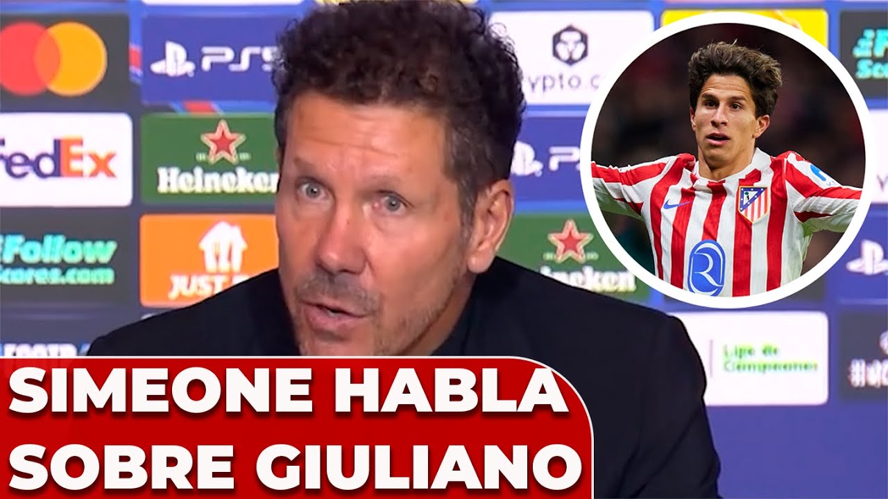 SIMEONE responde sobre GIULIANO tras ser nombrado MVP de la CHAMPIONS