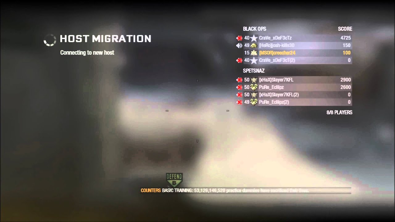 Boosters Caught on Black Ops