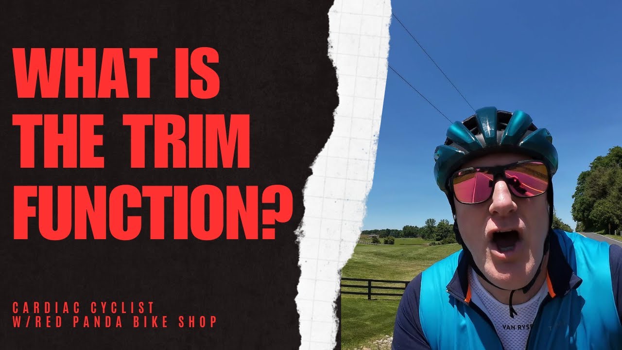 What is trimming on road bike shifters and how do you do it?