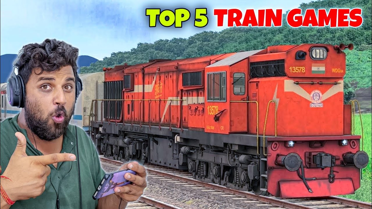 Top 5 Train Simulator Games For Android | Best Indian Train Simulator Games For Android
