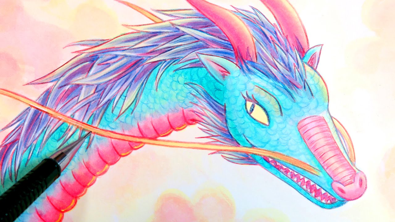 Serpent of the Sky - Drawing a DRAGON