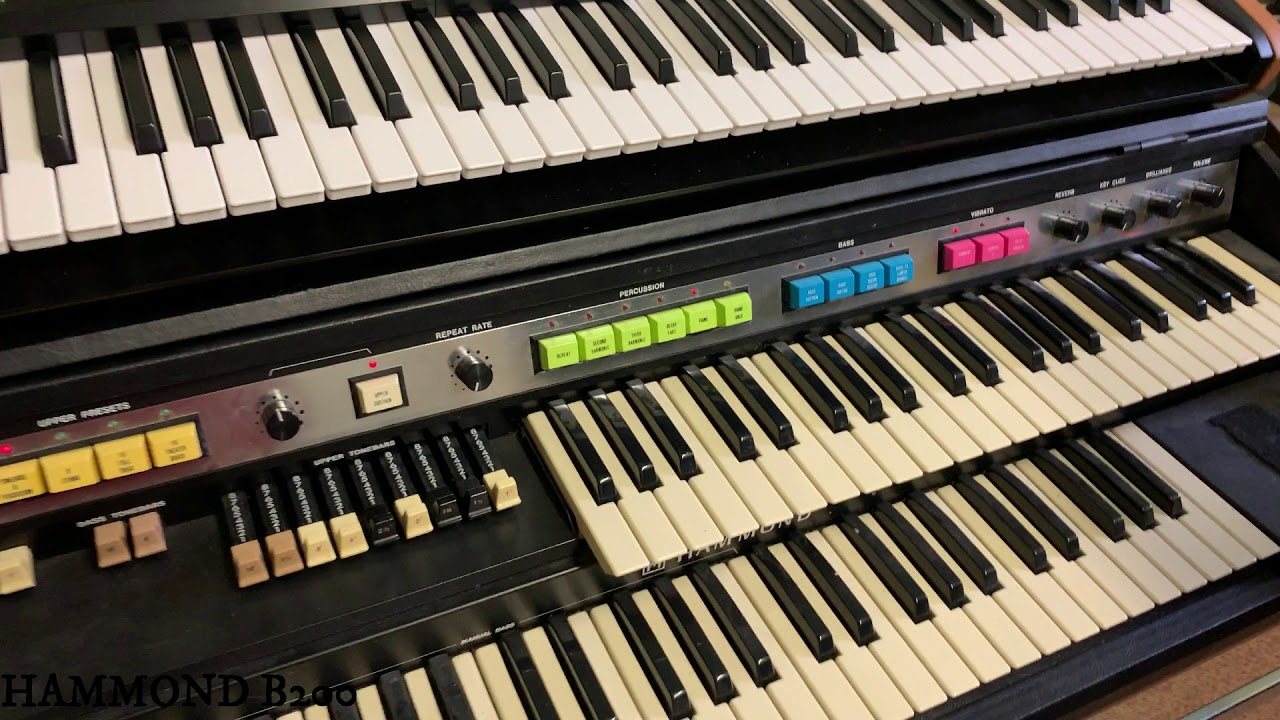 HAMMOND B200-SAMPLES PARA KORG KRONOS
