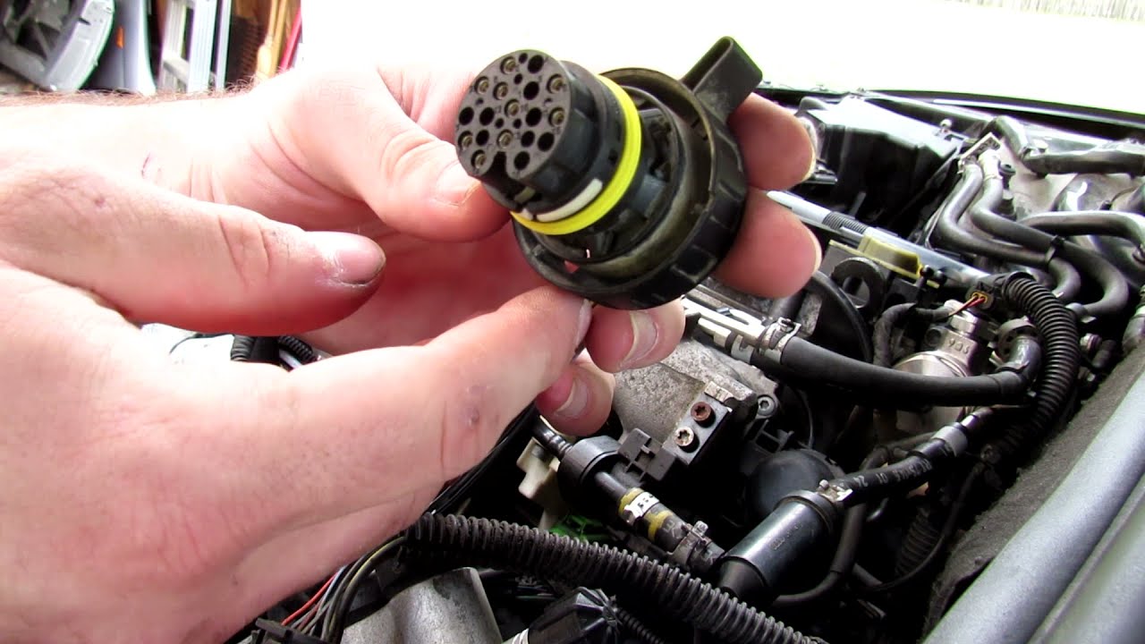 B8 Audi Broken Transmission Electrical Connector FIXED
