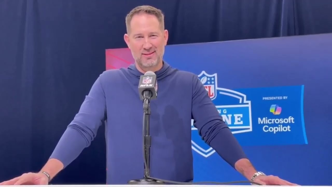 Cowboys Coach Brian Schottenheimer LIVE at the NFL Combine | Compilation Style