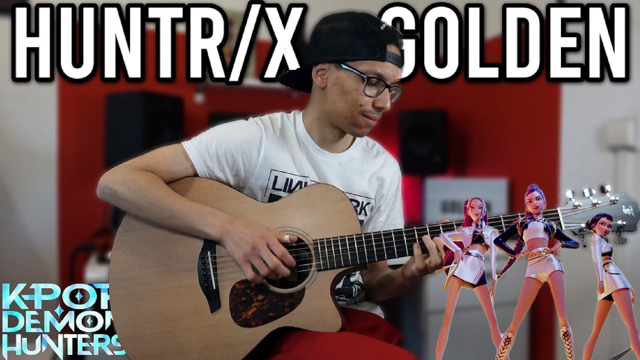 Golden - HUNTR/X - KPop Demon Hunters | Fingerstyle Guitar