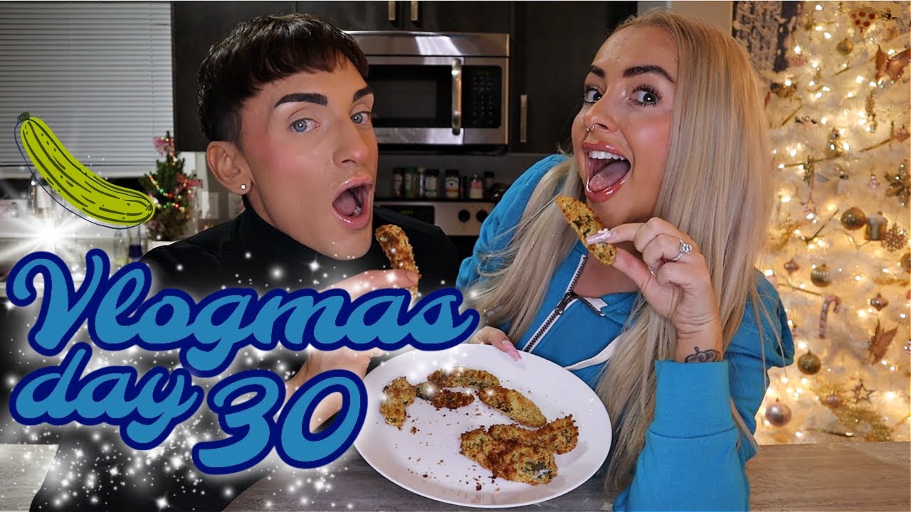 Me & My Bestie Make AIR FRYED PICKLES together!! *Day 30*
