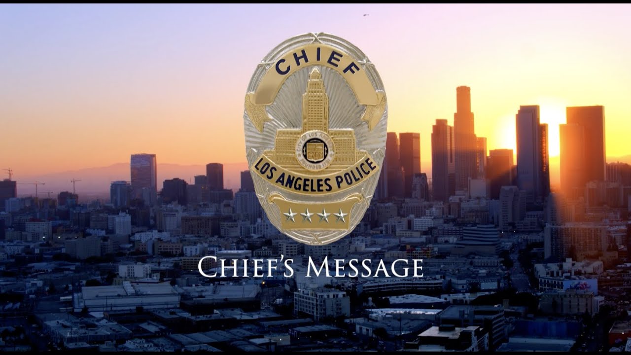 Chief's Message - Gratitude Month