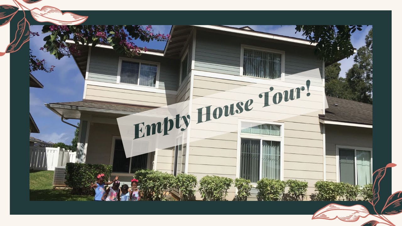 Empty House Tour | Schofield Barracks | On post housing