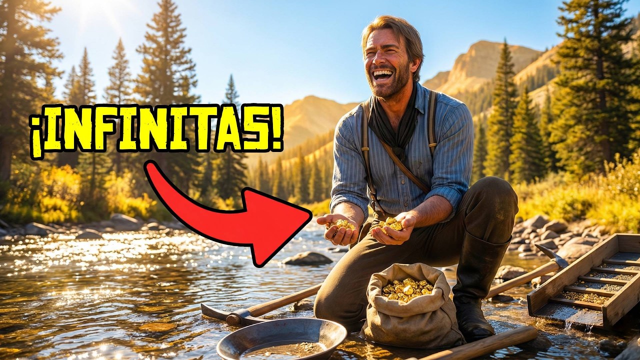 Cómo conseguir Pepitas de Oro INFINITAS en RDR2 (Guía 2026)(4K 60fps)