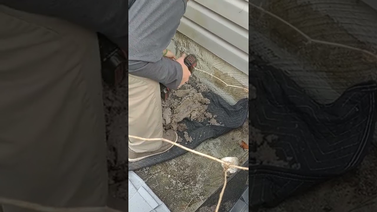 Oddly Satisfying Dryer Vent Cleaning after 20 years