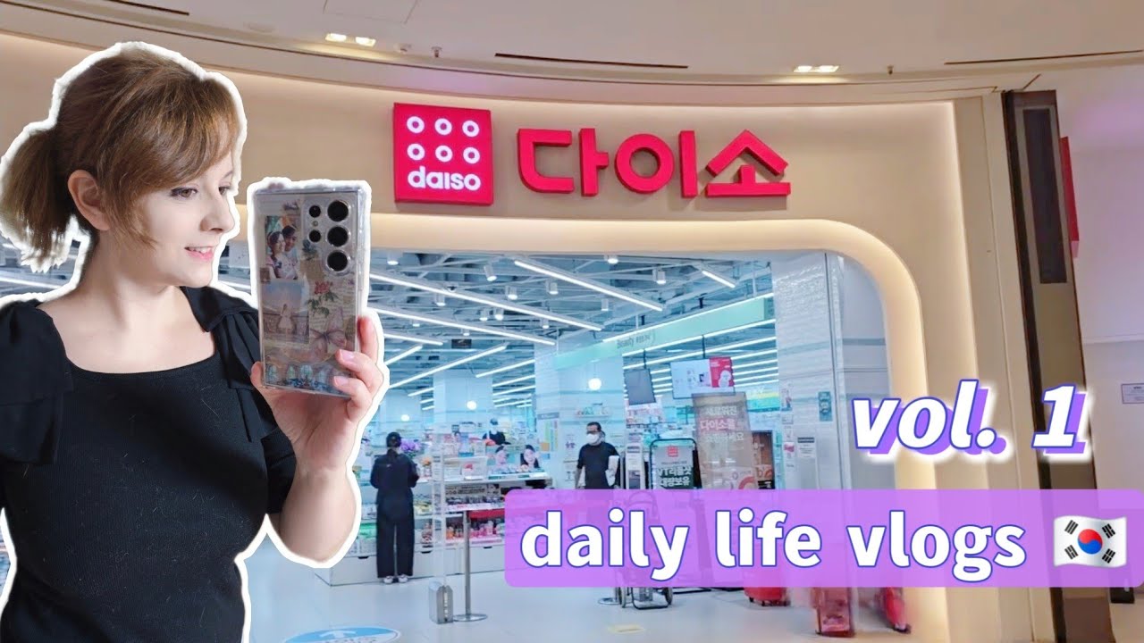 DAISO Shopping in Seoul - daily Vlog vol.1