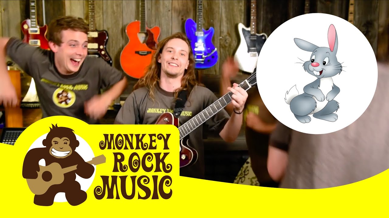 Sleeping Bunnies | Monkey Rock Music | Kids Dance Songs & Nursery Rhymes