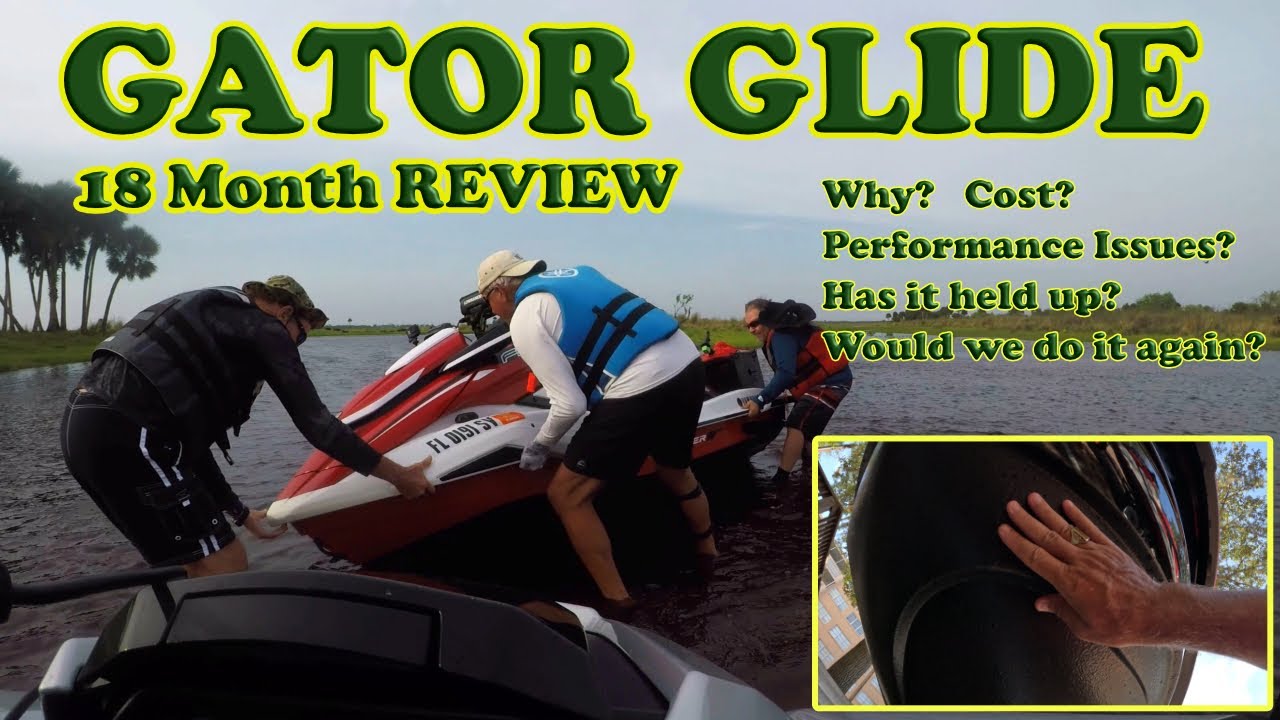 Обзор покрытия Gator Glide на корпусах трёх гидроциклов Yamaha Waverunner FX 2020/2021 года выпус...