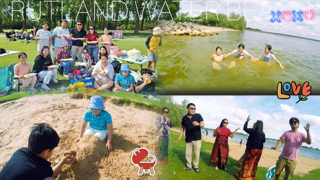 RUTLAND WATER PARK BEACH