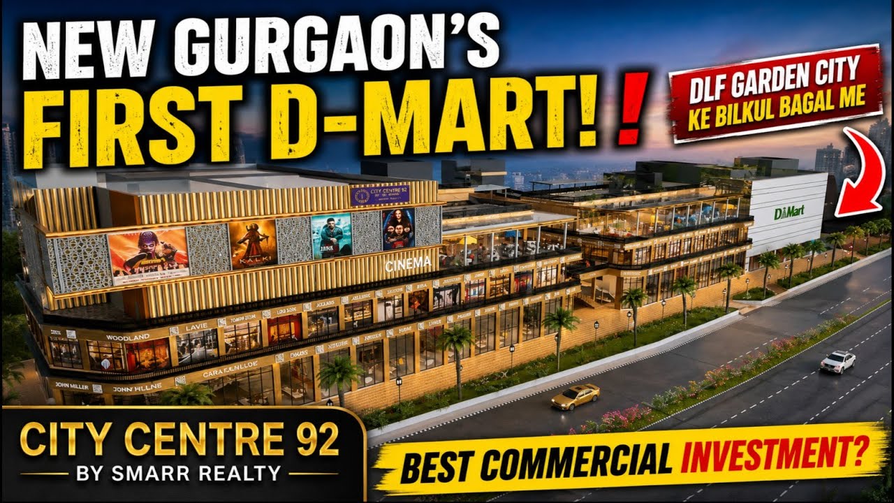 New Gurgaon's First D-Mart | Best Commercial Investment in 2026?