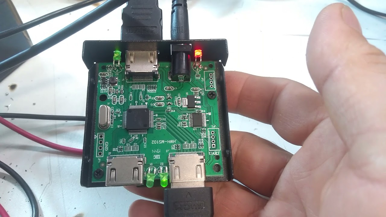 Conserto HDMi Splitter 1x2 distribuidor  (RESOLVIDO)
