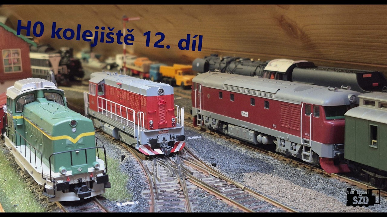 H0 kolejiště 12. díl