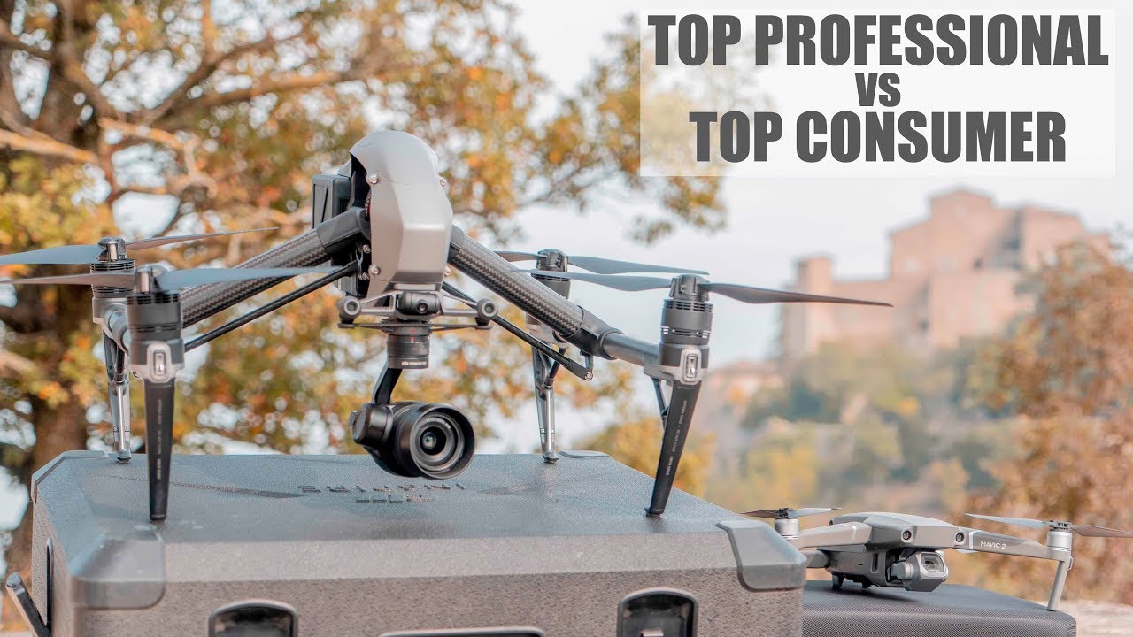 DJI INSPIRE 2 VS DJI MAVIC 2 PRO | Confronto senza eguali