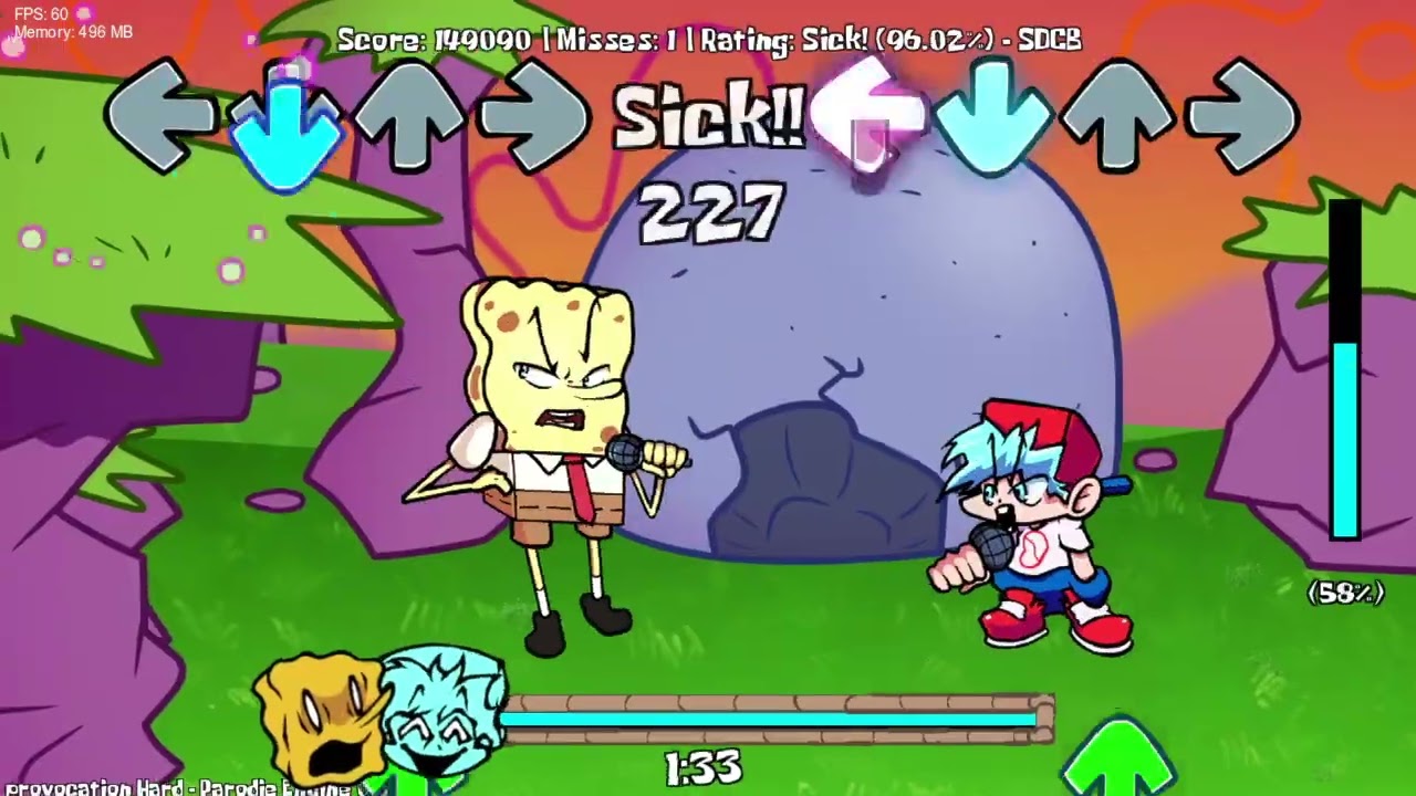 SpongeBob Parodies V4 - Old Provocation V2 Gameplay