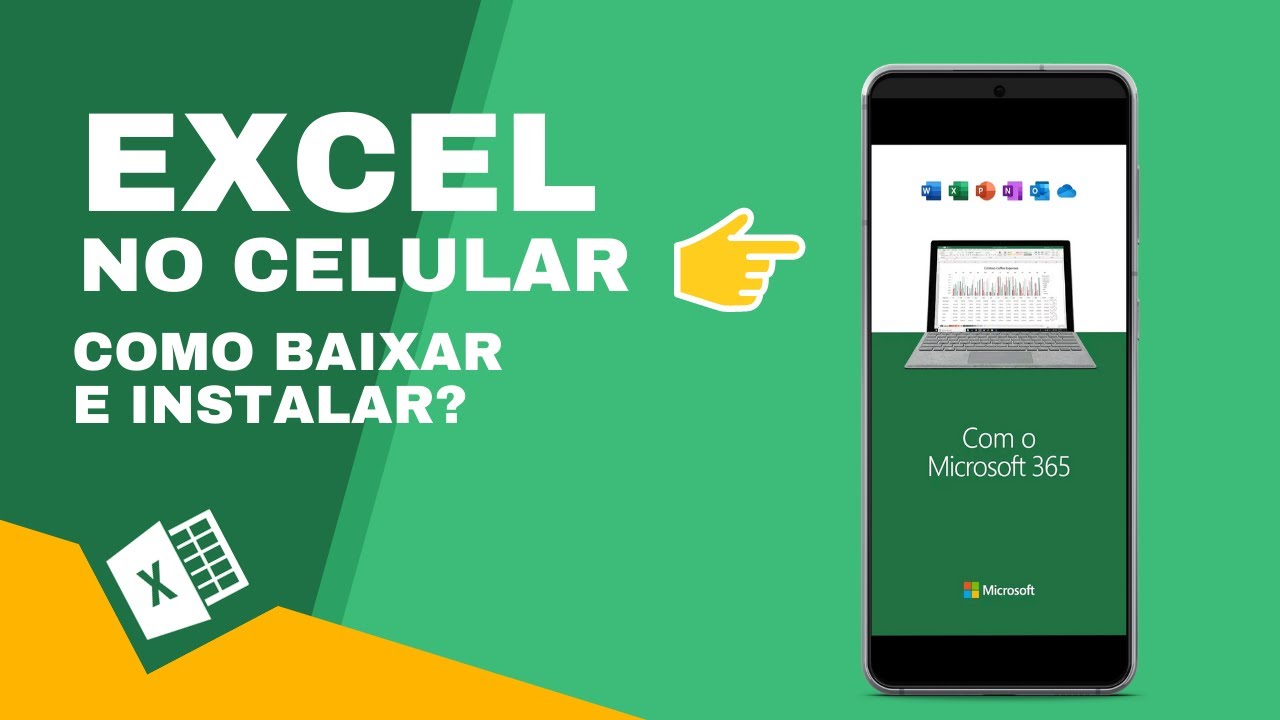 EXCEL NO CELULAR | Como Baixar excel no celular.