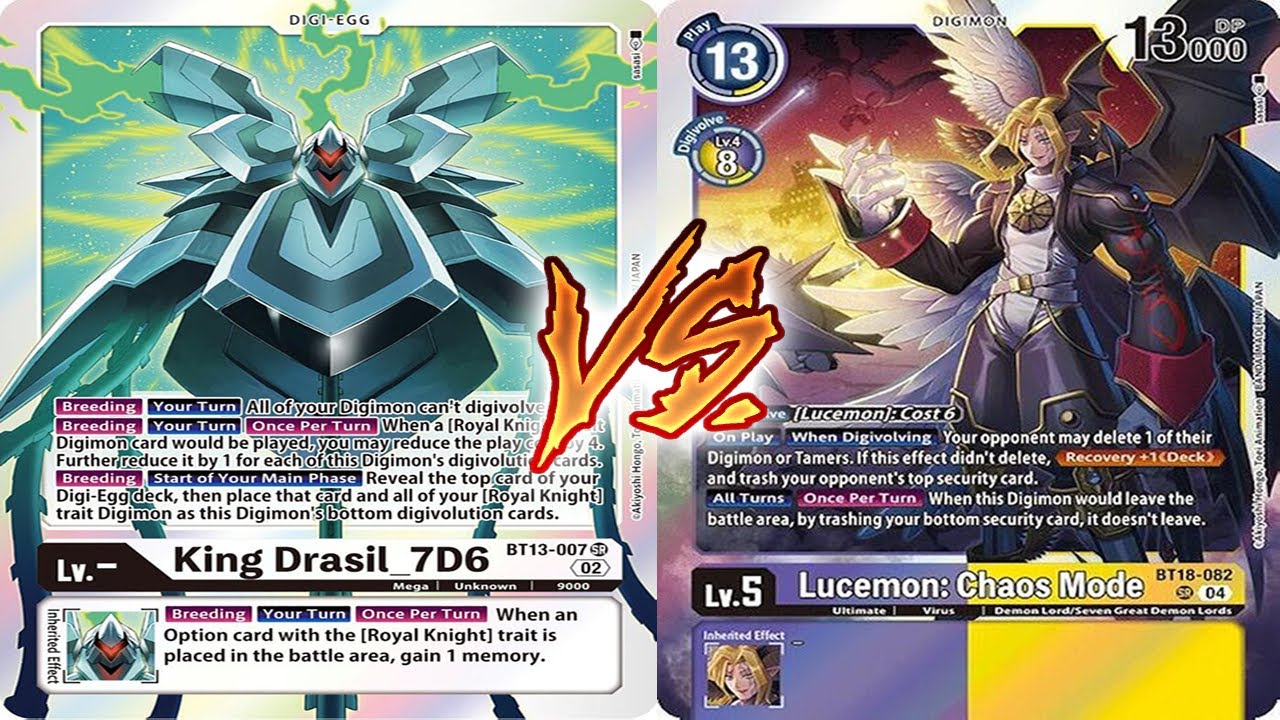 Royal Knights VS Lucemon | Digimon BT24 Local Tournament