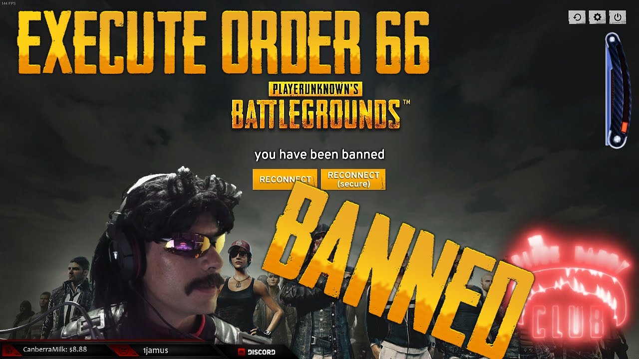 DR DISRESPECT - BANNED - FROM PUBG | Dev Vs. Doc (Twitter Battle)