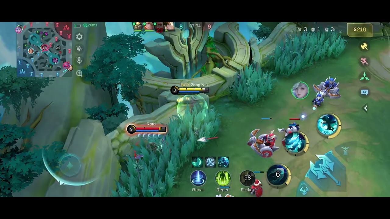 Kadita | Game Play Ranked | Mobile legends Bang Bang | Zeng Niu..!!! 