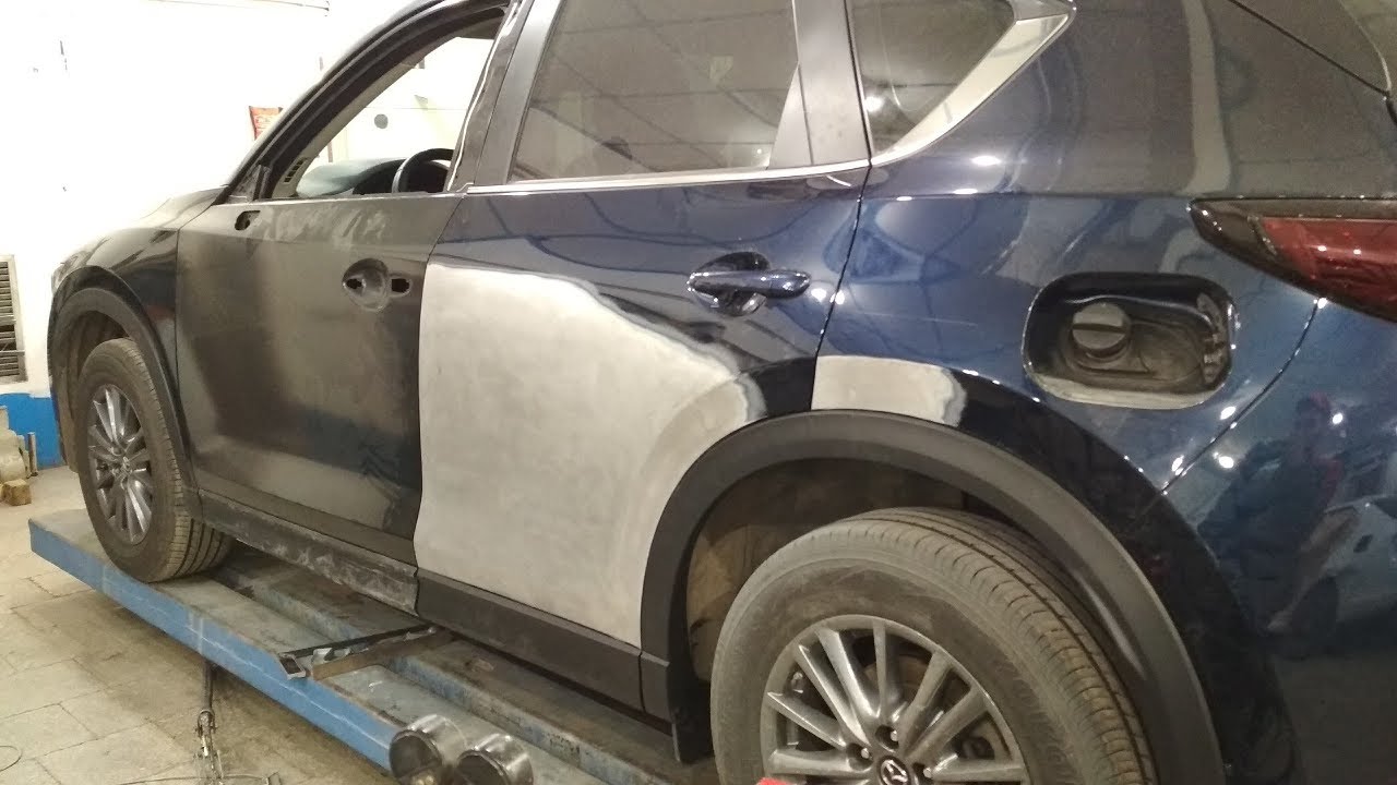 Mazda CX-5 фура облизнула.