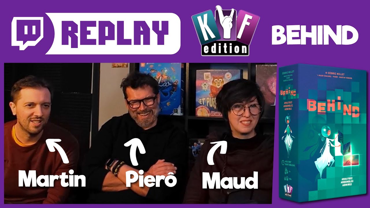 Behind, avec Maud Chalmel, Piero, Martin Vidberg et C&eacute;dric Millet