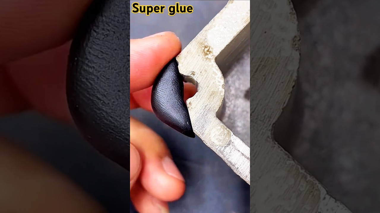 part 275// repair a metal piece without welding work use this amazing hack 🛠️🛠️