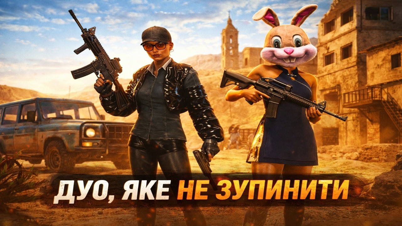 2 ПРОТИ ВСІХ 💀 | ТОП-1 У ДУО НА Miramar | 2K | PUBG