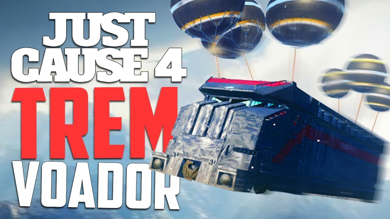 A MELHOR IDEIA! TREM VOADOR!  - Just Cause 4