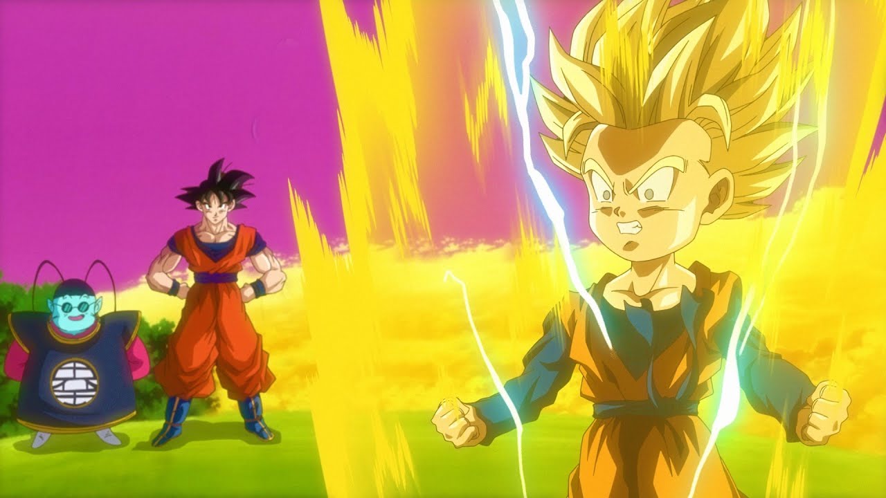 Goku Trains Goten For The First Time!