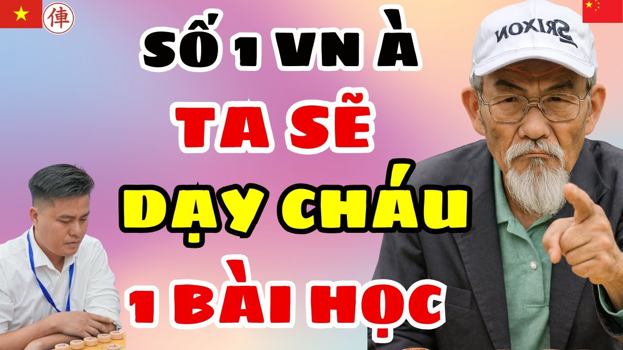 🔴CỜ TƯỚNG | Cao thủ Bắc kinh đã tới quyết tâm đánh bại số 1 VN, HUYNH  bị mất xe cả nước lo lắng